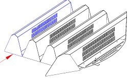 multi beam packing support plates